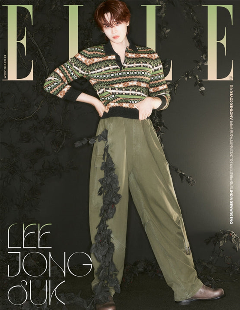 Elle 2024. 8 [F] (Cover : Lee Jong-Suk)/Product Detail/KPOP Merch