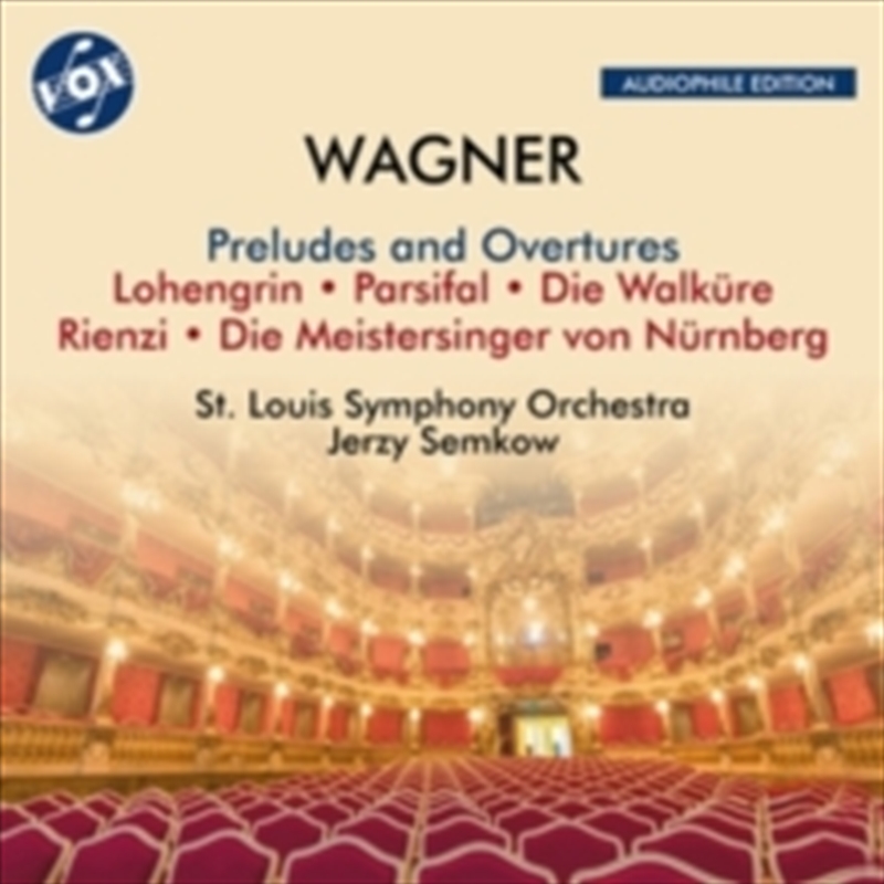 Preludes & Overtures - Lohengrin Parsifal Die/Product Detail/Classical