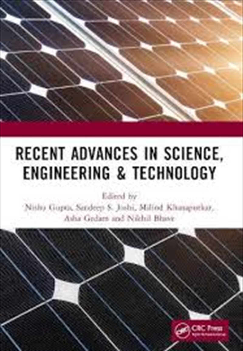 Recent Advances in Science, Engineering & Technology: International Conference on Recent Advances in/Product Detail/Science