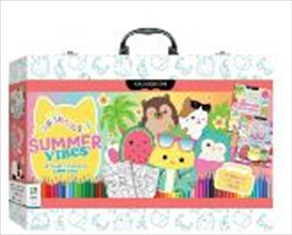 Squishmallows Summer Vibes Ultimate Colouring Carry Case/Product Detail/Kids Colouring