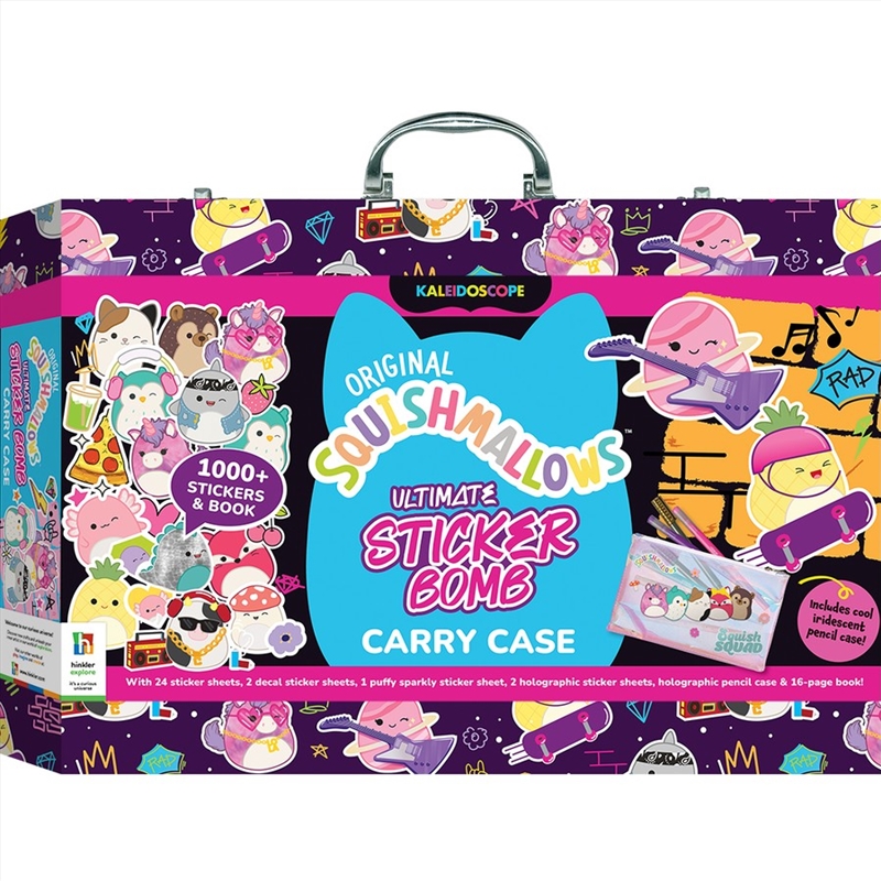 Kaleidoscope Squishmallows Ultimate Sticker Bomb Carry Case/Product Detail/Kids Activity Books