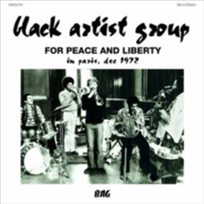 For Peace And Liberty - In Paris. Dec 1972/Product Detail/Jazz