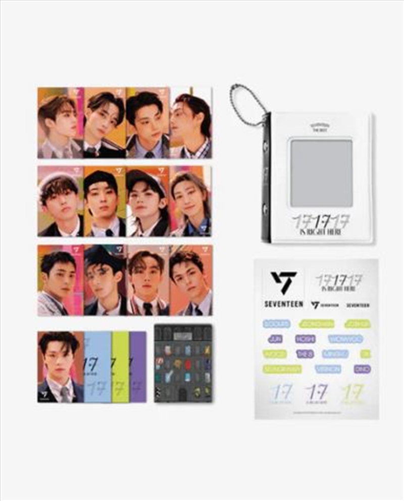 17 Is Right Here Official Md Lenticualr Mini Card & Binder/Product Detail/KPOP Merch