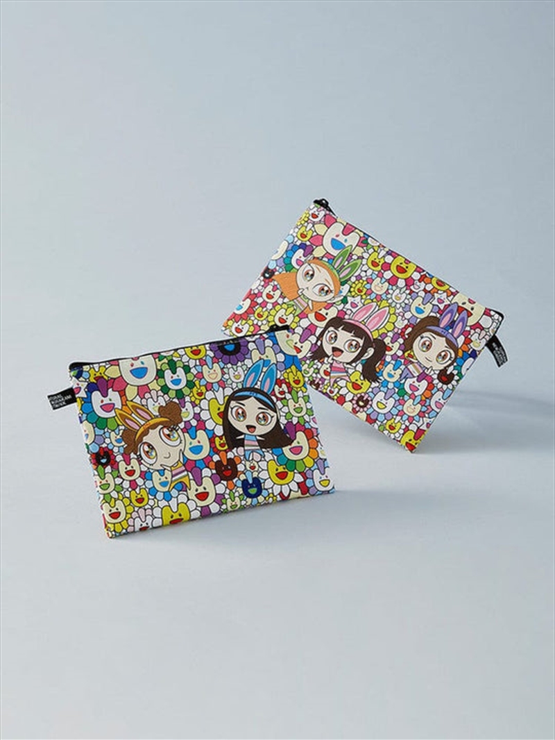 Newjeans X Murakami Official Md Pattern Pouch Flower/Product Detail/KPOP Merch