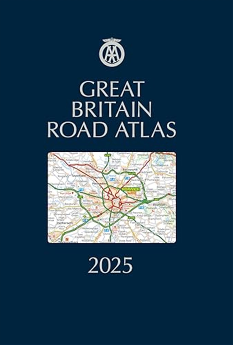 Aa Great Britain Road Atlas 2025/Product Detail/Geography