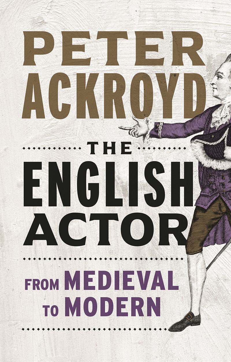 The English Actor: From Medieval to Modern/Product Detail/Arts & Entertainment