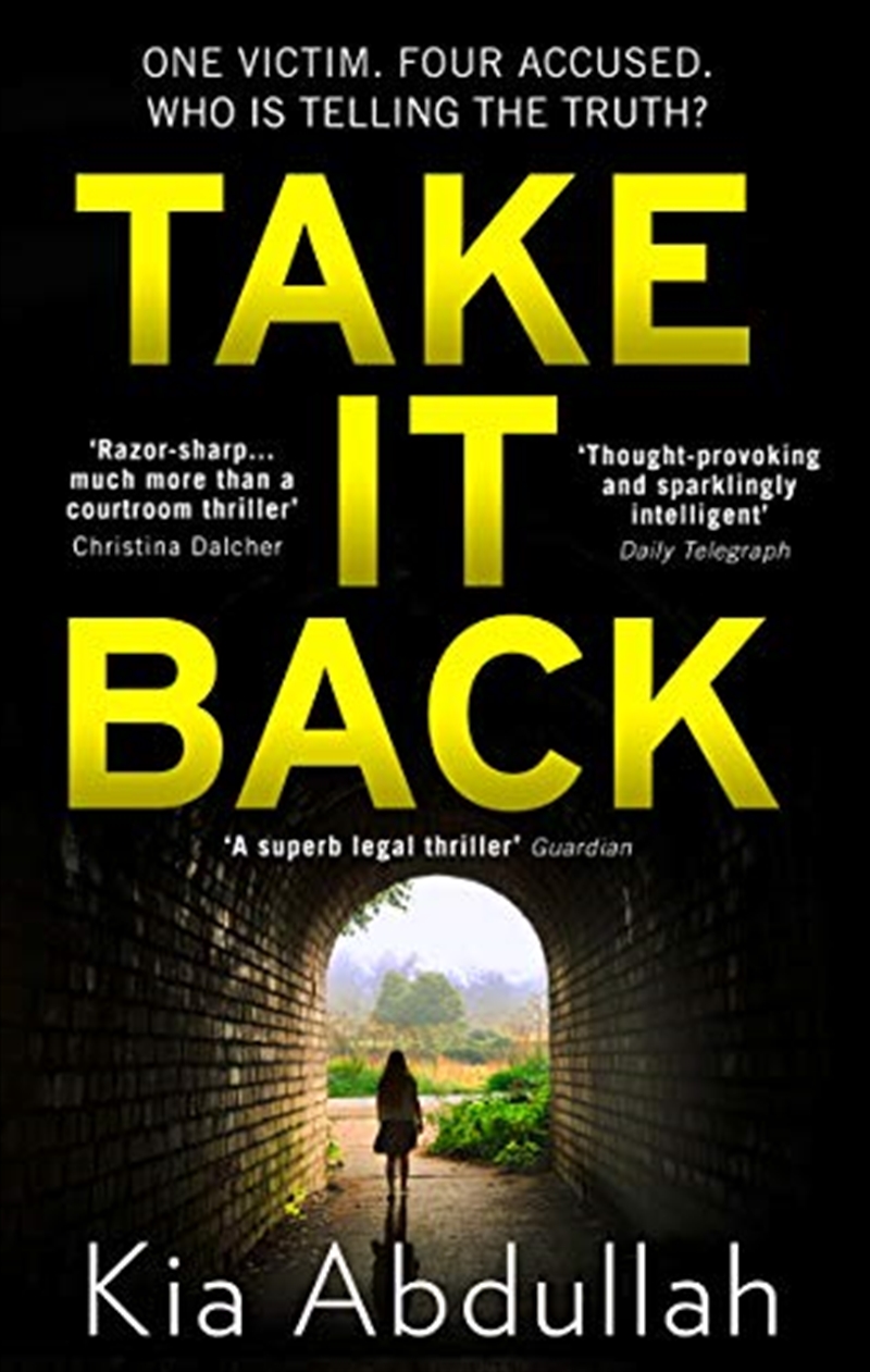 Take It Back: The thrilling, explosive and shocking novel that has everyone gripped/Product Detail/Crime & Mystery Fiction