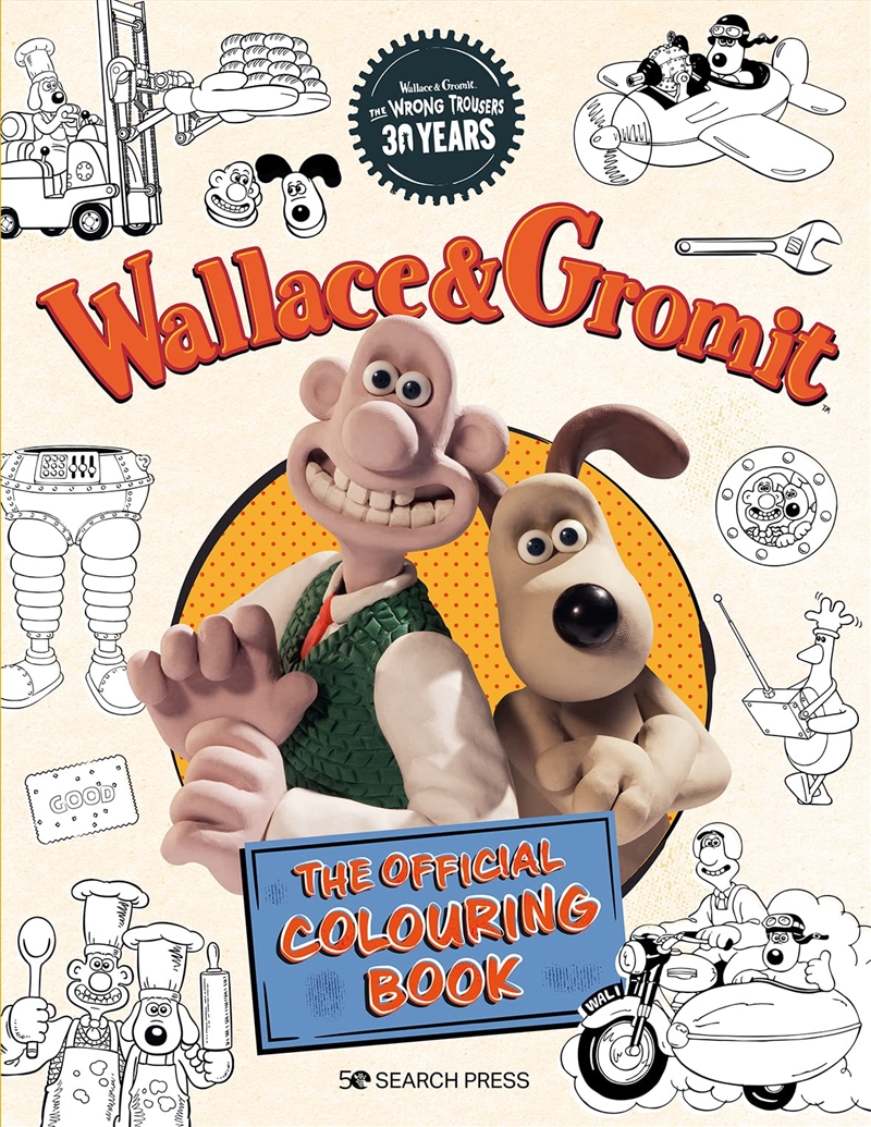 Wallace & Gromit - The Official Colouring Book/Product Detail/Kids Activity Books