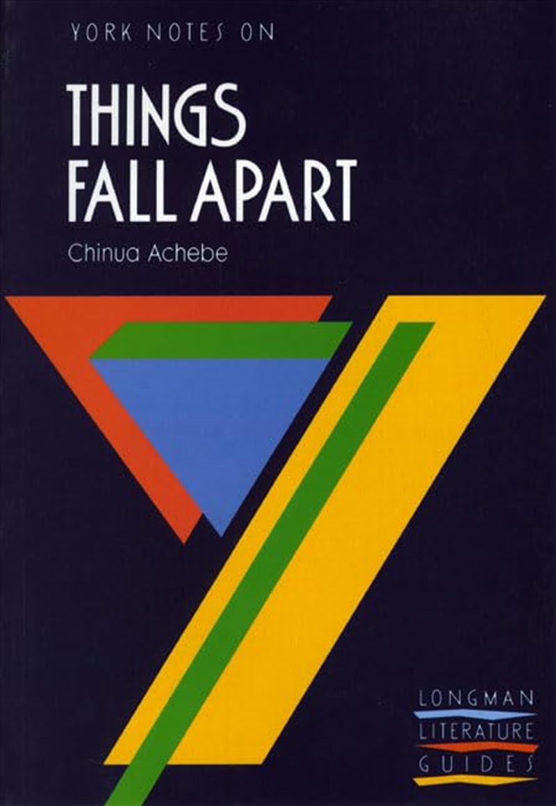 York Notes on Chinua Achebe's 'Things Fall Apart/Product Detail/Literature & Poetry