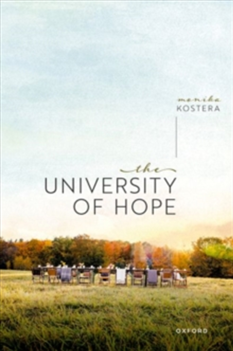 University Of Hope Hardback/Product Detail/Psychology