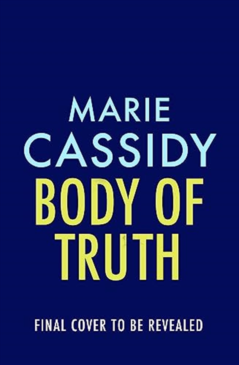 Untitled Marie Cassidy 1 (paperback)/Product Detail/Crime & Mystery Fiction