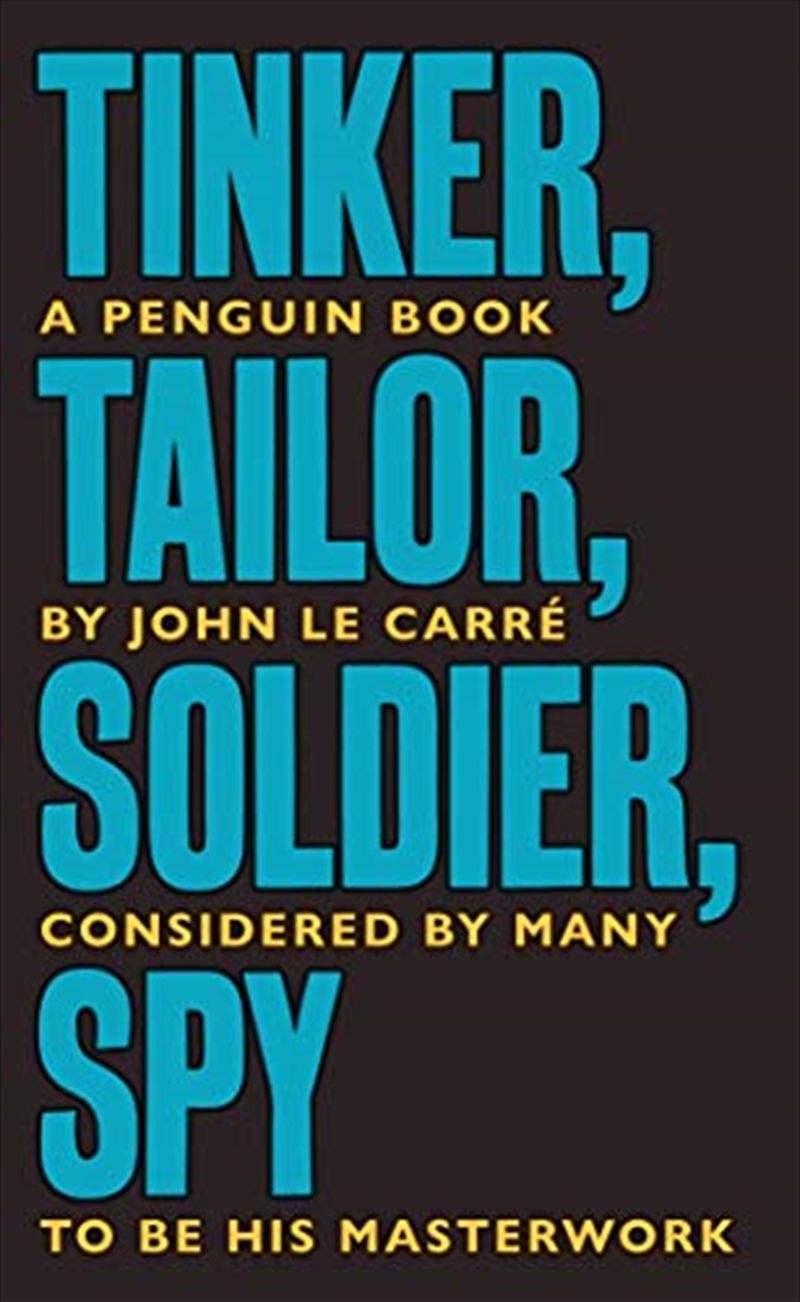 Tinker Tailor Soldier Spy/Product Detail/Crime & Mystery Fiction