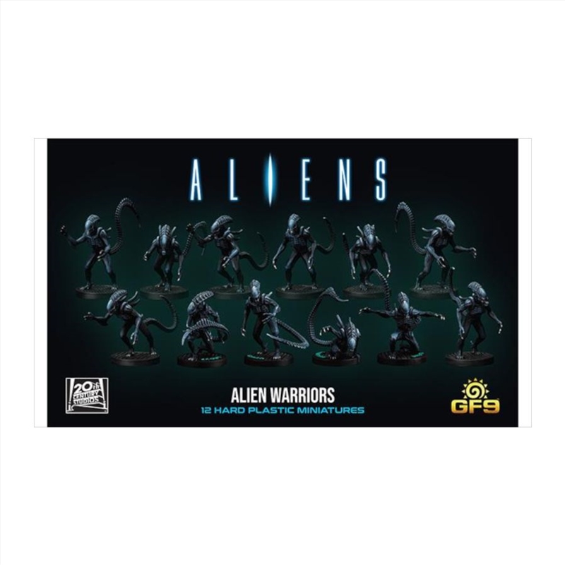 Aliens - Alien Warriors [12 Hard Plastic Minatures]/Product Detail/Board Games