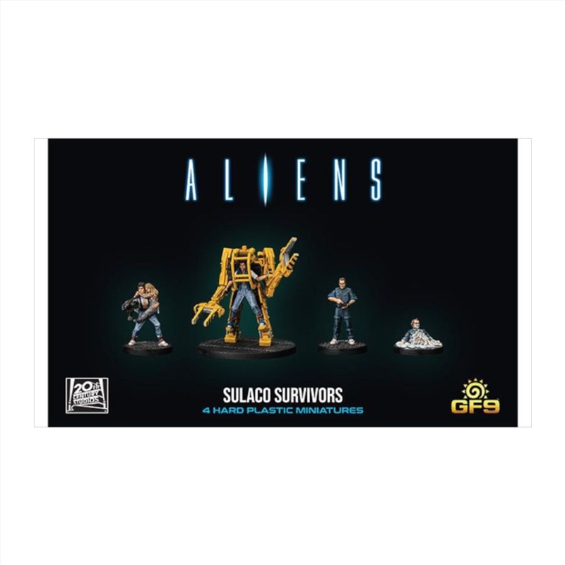 Aliens - Sulaco Survivors [4 Hard Plastic Minatures]/Product Detail/Board Games