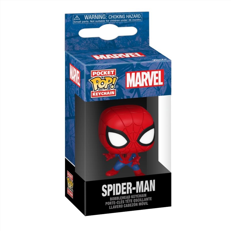 Marvel Comics - Spiderman New Classics Pop! Keychain/Product Detail/Pop Vinyl Keychains