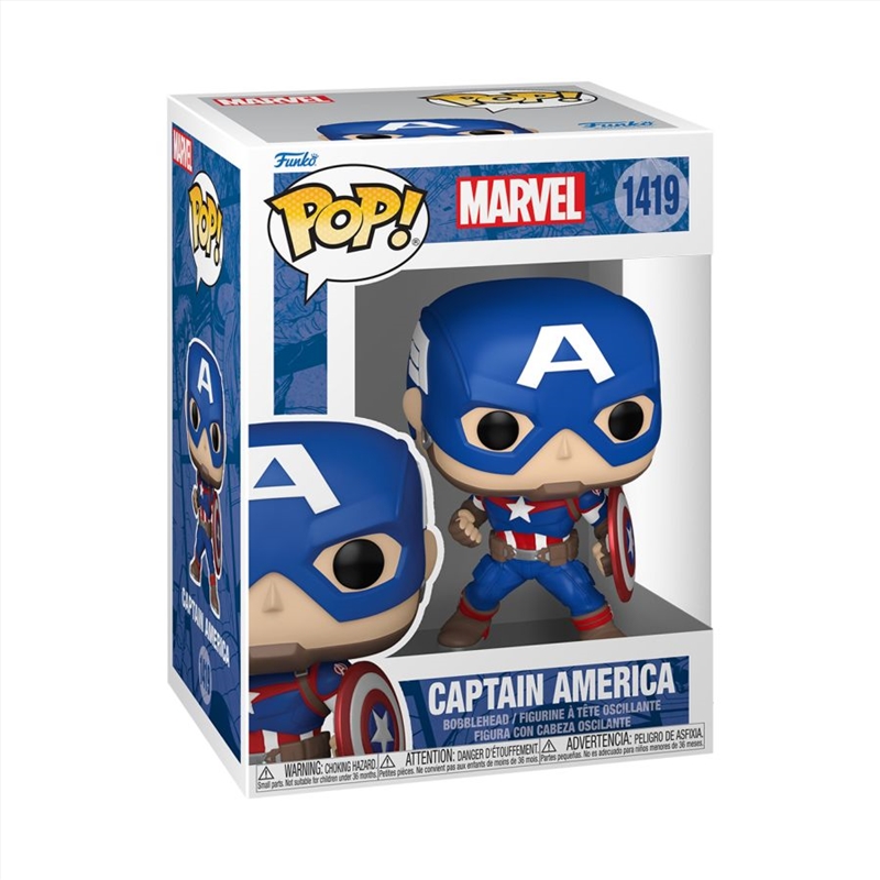 Marvel Comics - Captain America New Classics Pop! Vinyl/Product Detail/Standard Pop Vinyl