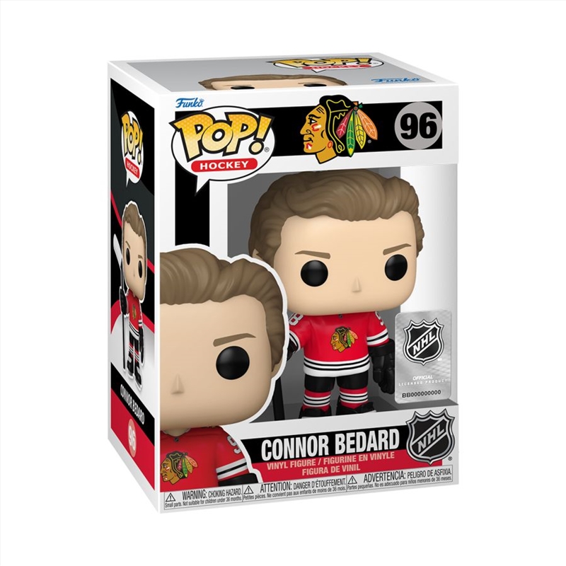 NHL: Blackhawks - Connor Bedard Pop! Vinyl/Product Detail/Sport