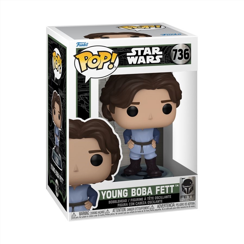 Star Wars: Fett Legacy - Boba Fett (Young) Pop! Vinyl/Product Detail/Standard Pop Vinyl