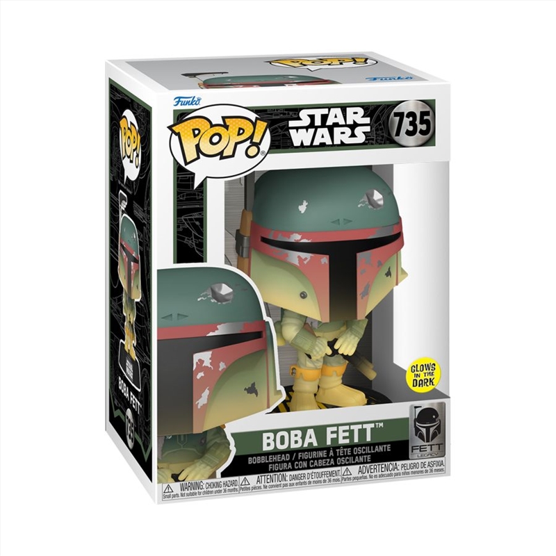 Star Wars: Fett Legacy - Boba Fett Glow Pop! Vinyl/Product Detail/Standard Pop Vinyl