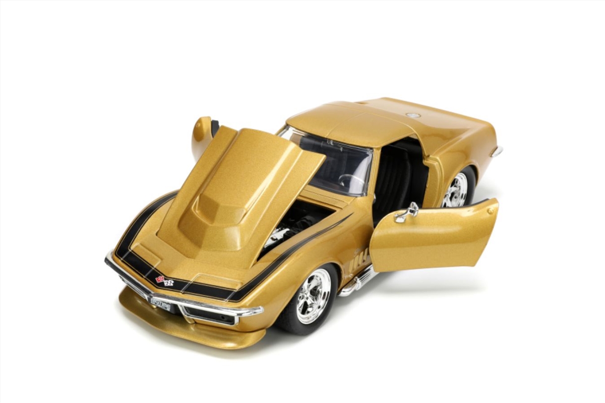 Big Time Muscle - 1969 Corvette Stingray 1:24 Scale Diecast Vehicle/Product Detail/Figurines