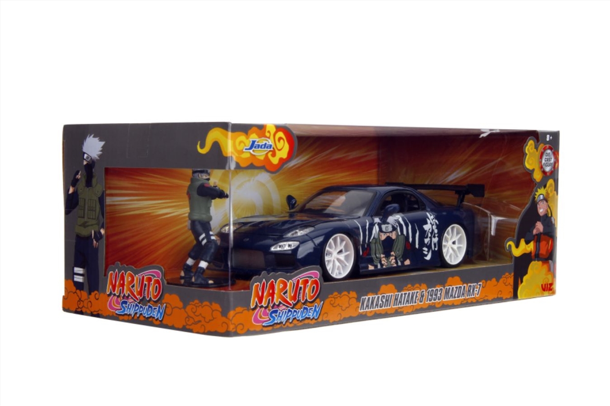 Naruto - Kakashi with 1993 Mazda RX-7 V2 1:24 Scale Diecast Vehicle/Product Detail/Figurines