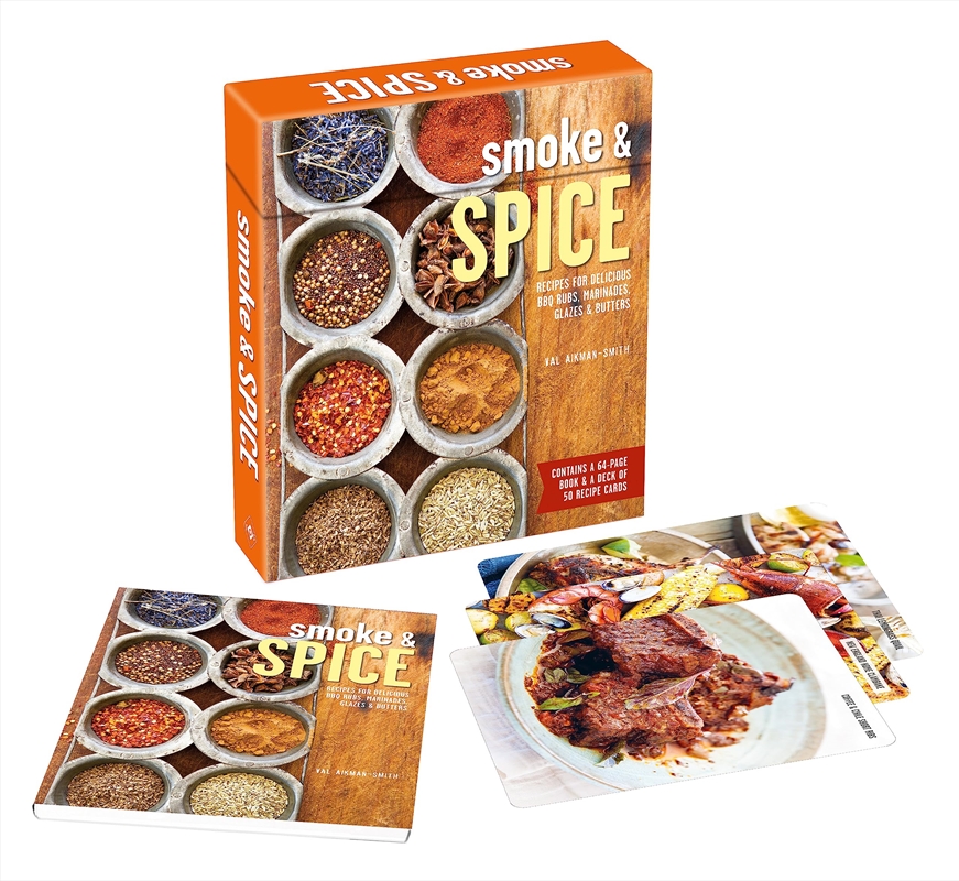 Smoke & Spice Deck: 50 recipe cards for delicious BBQ rubs, marinades, glazes & butters (3) (Recipe/Product Detail/Recipes, Food & Drink