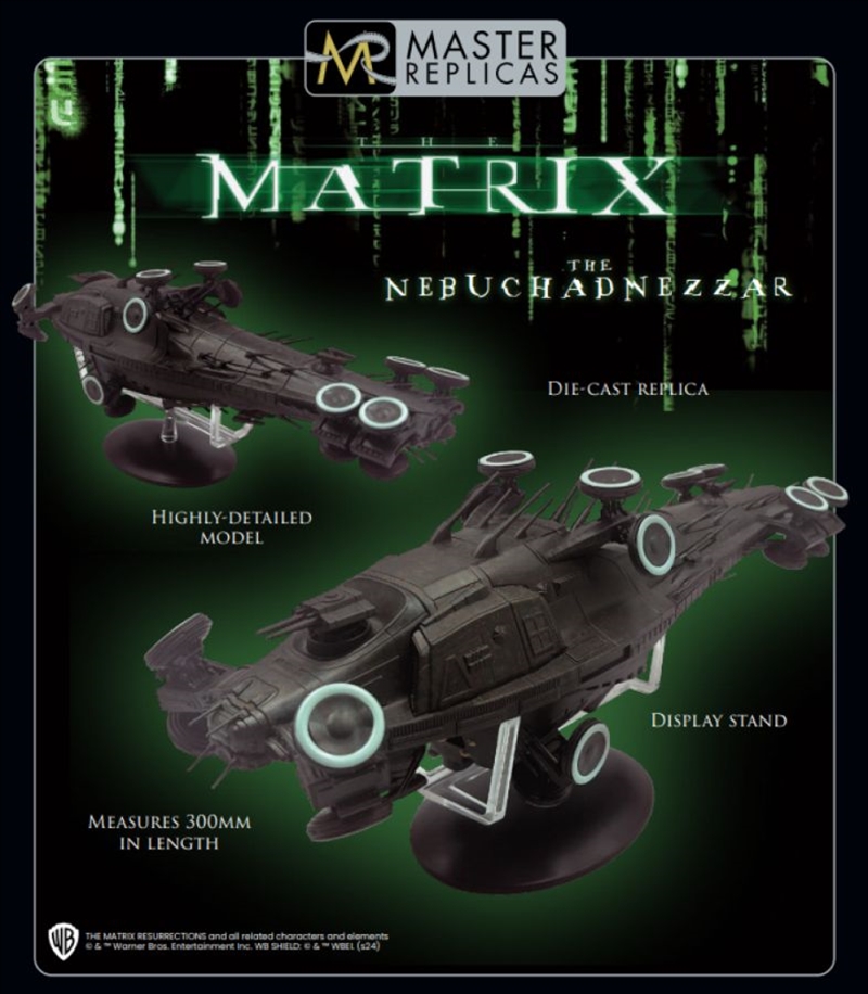 The Matrix - The Nebuchadnezzar Ship Diecast Replica/Product Detail/Replicas