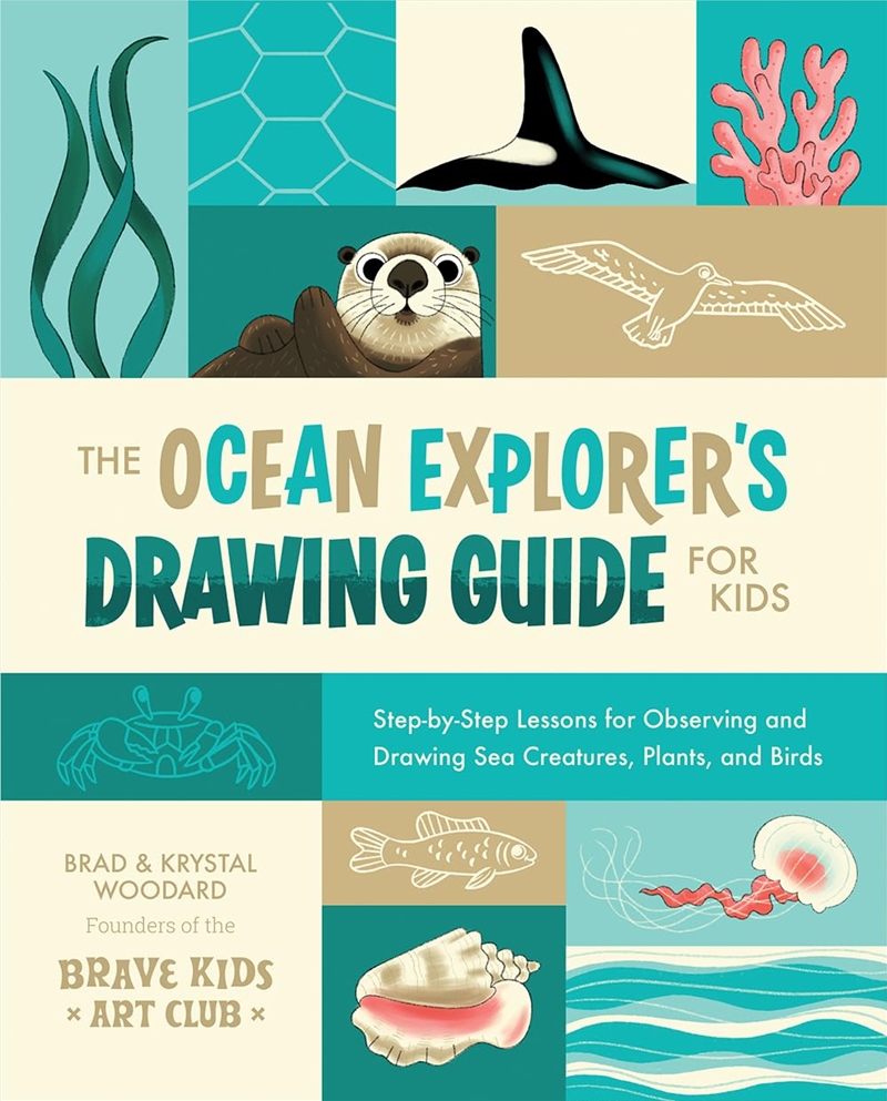 The Ocean Explorer's Drawing Guide For Kids: Step-by-Step Lessons for Observing and Drawing Sea Crea/Product Detail/Childrens