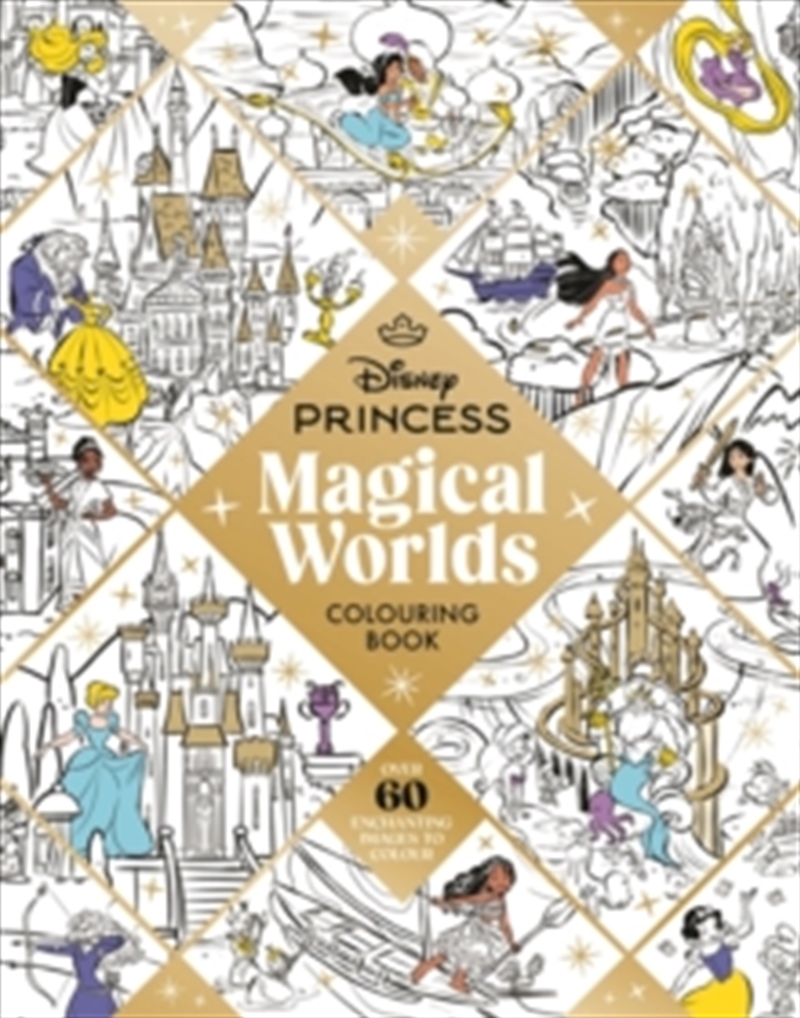 Disney Princess Magical Worlds Colouring Book/Product Detail/Kids Activity Books