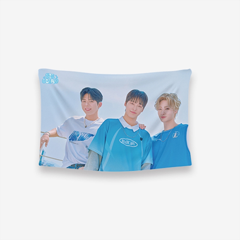 BIG OCEAN Chiffon Fabric Poster/Product Detail/KPOP Merch