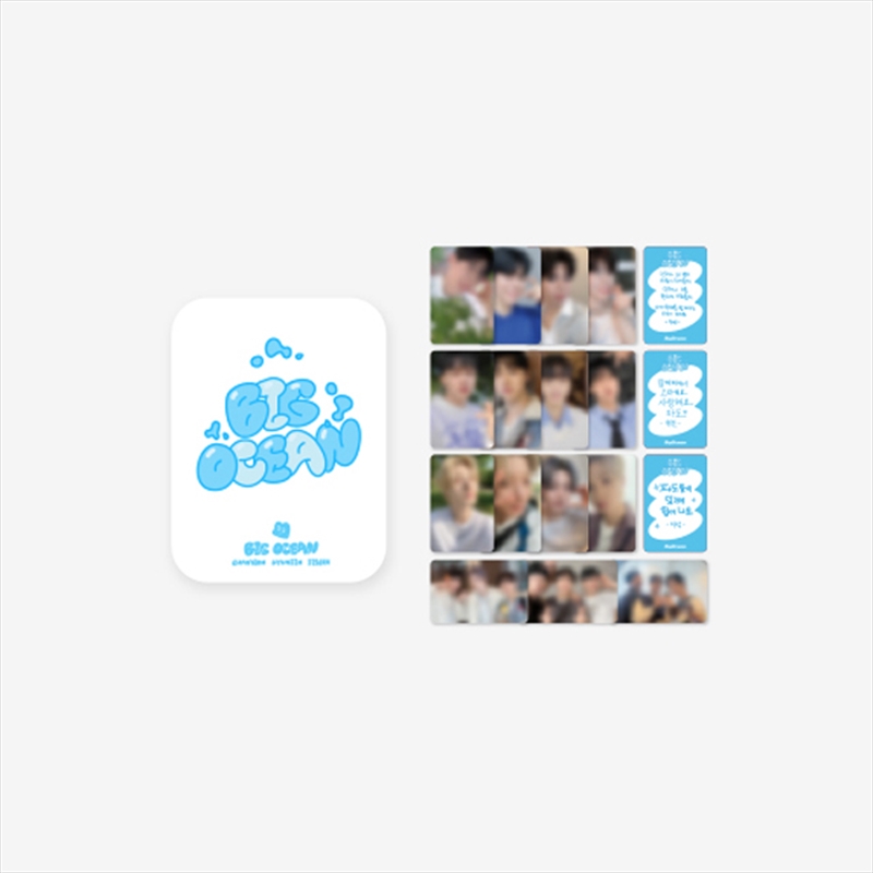 BIG OCEAN Photocard Set/Product Detail/KPOP Merch