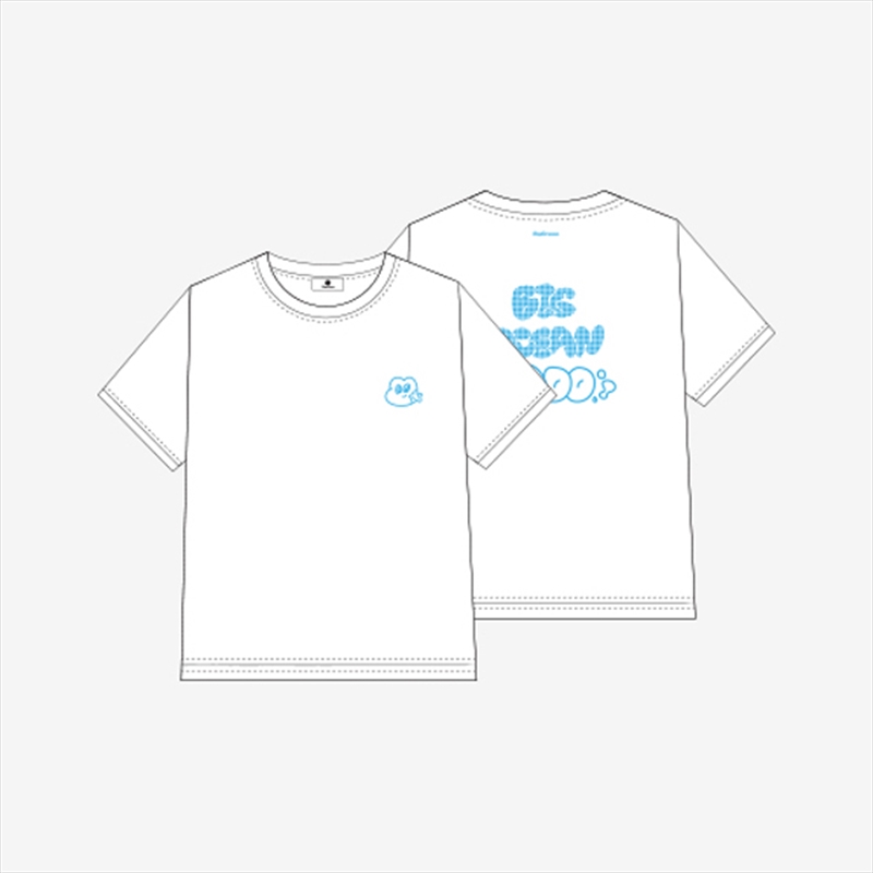 BIG OCEAN T-Shirt_White (S)/Product Detail/KPOP Merch