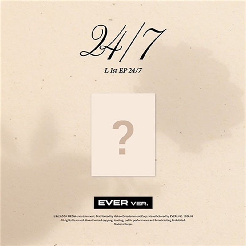 24/7 1St Ep (Ever Ver.)/Product Detail/World