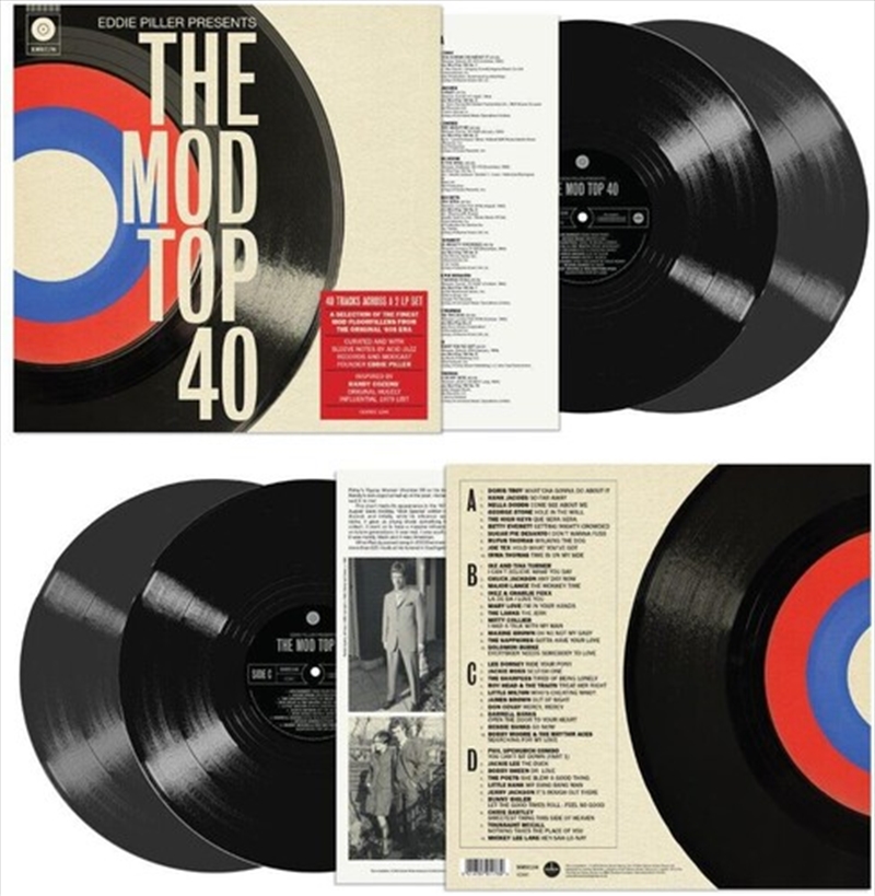 Eddie Piller Presents The Mod Top 40 / Various/Product Detail/Rock/Pop