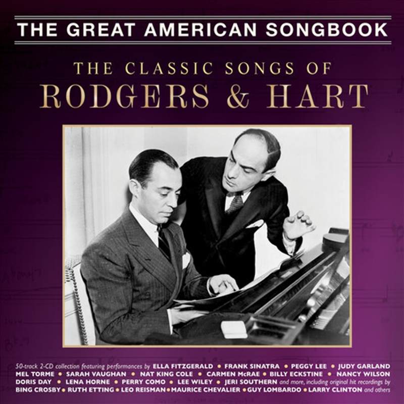 The Classic Songs of Rodgers & Hart (2CD)/Product Detail/Easy Listening