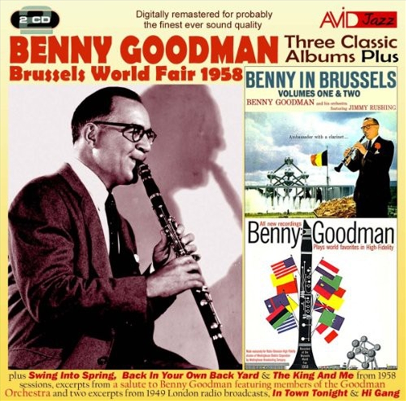 Three Classic Albums Plus - Benny In Brussels Vol 1 / Benny In Brussels Vol 2 / Plays World Favorite/Product Detail/Jazz