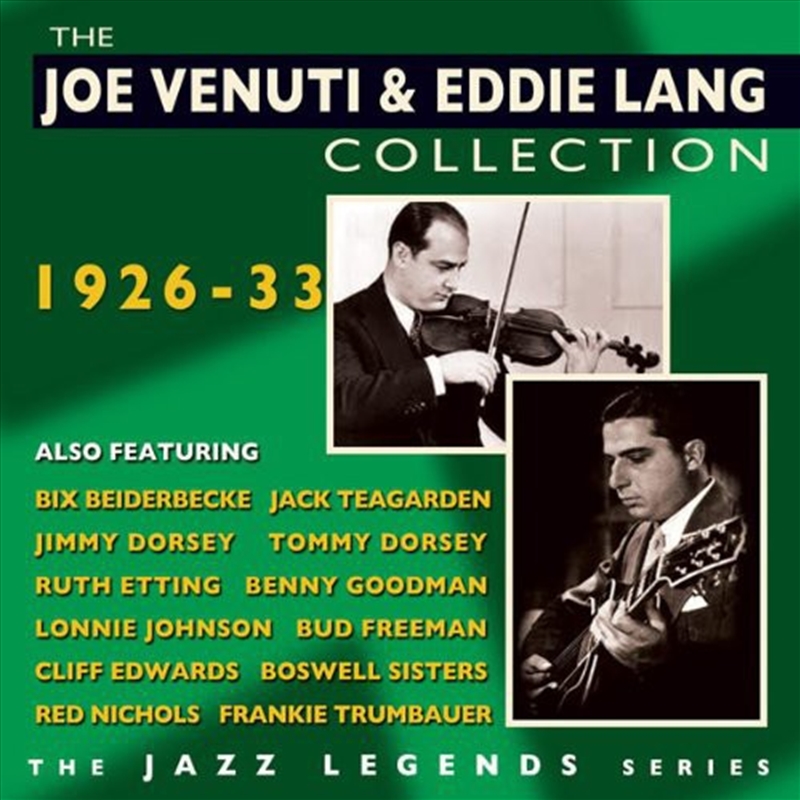 The Joe Venuti & Eddie Lang Collection/Product Detail/Jazz