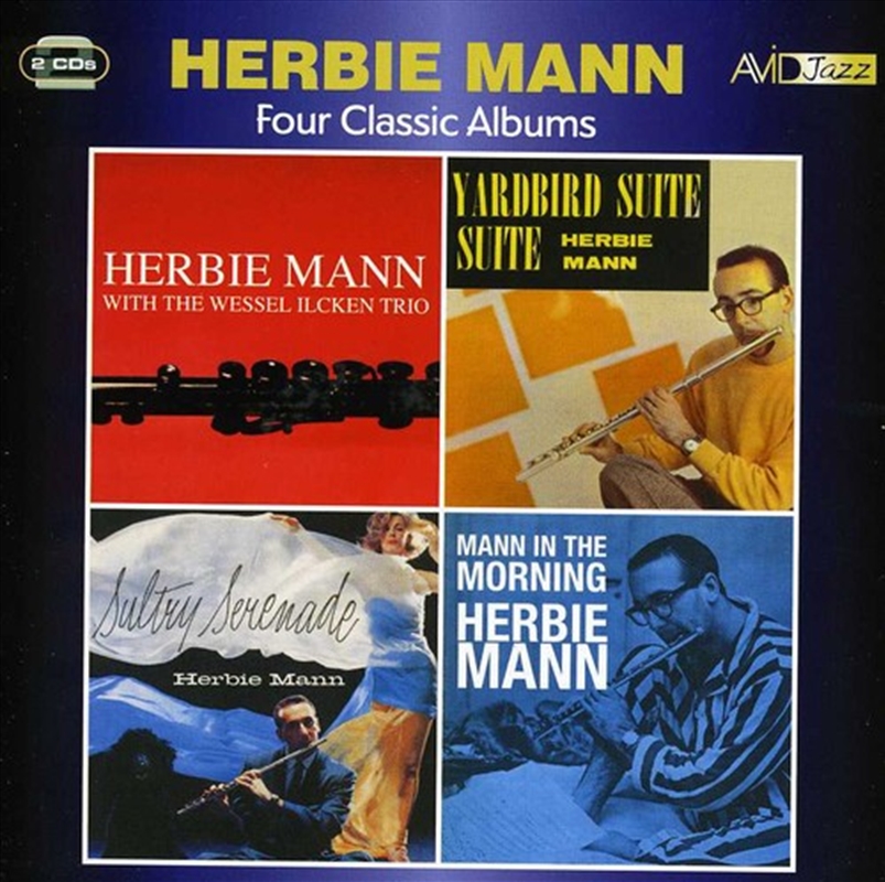 Four Classic Albums - Herbie Mann With The Wessel Ilcken Trio / Sultry Serenade / Yardbird Suite / M/Product Detail/Jazz