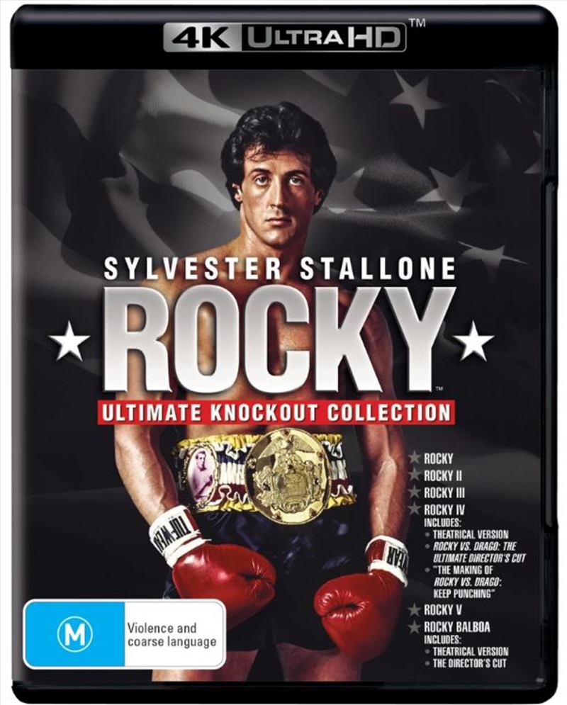 Rocky  UHD - Boxset - 6-Film Ultimate Knockout Collection/Product Detail/Action