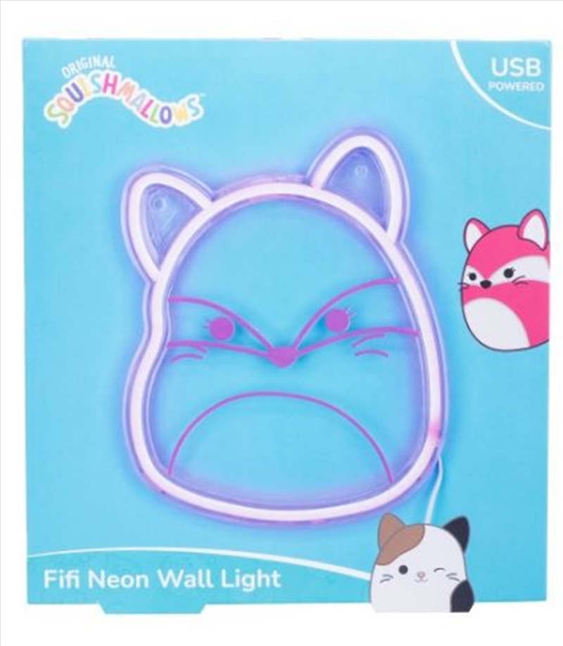 Squishmallows Character Neon Wall Light - Fifi the Fox/Product Detail/Lighting