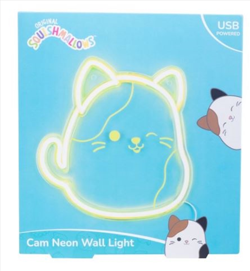 Squishmallows Neon Wall Light - Cam The Cat/Product Detail/Lighting