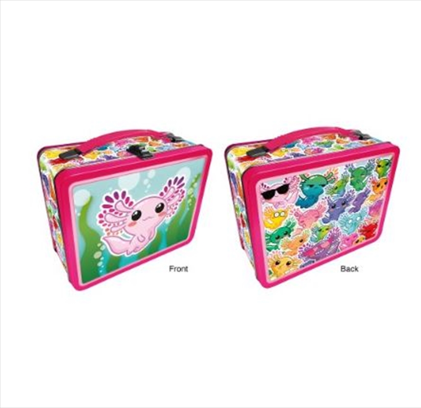 Axolotl Fun Box Tin Carry All/Product Detail/Lunchboxes