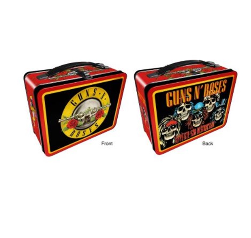 Guns & Roses tin Fun Box Carry All/Product Detail/Lunchboxes