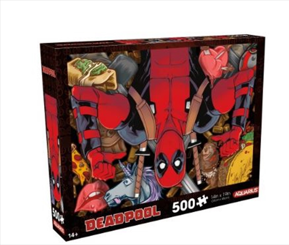 Marvel Deadpool Collage 500 Piece Jigsaw Puzzle/Product Detail/Jigsaw Puzzles