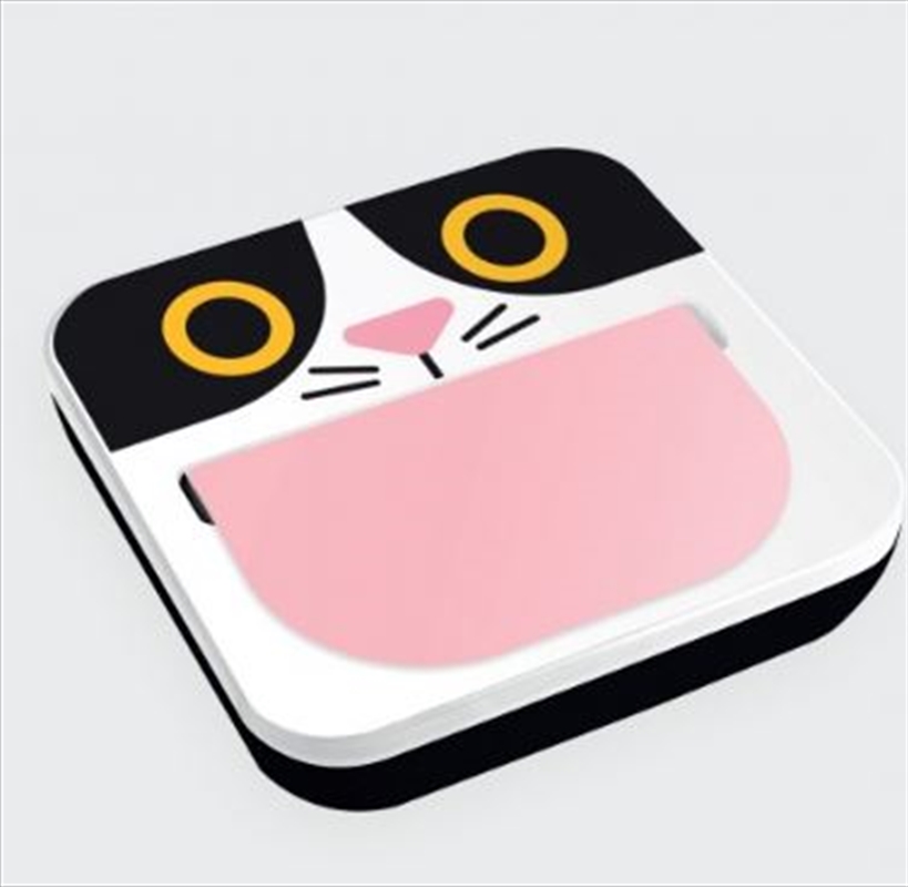 Mustard – Crazy Cat Sticky Note Dispenser (100 sheets)/Product Detail/Stationery