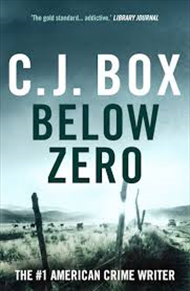 Below Zero/Product Detail/Crime & Mystery Fiction