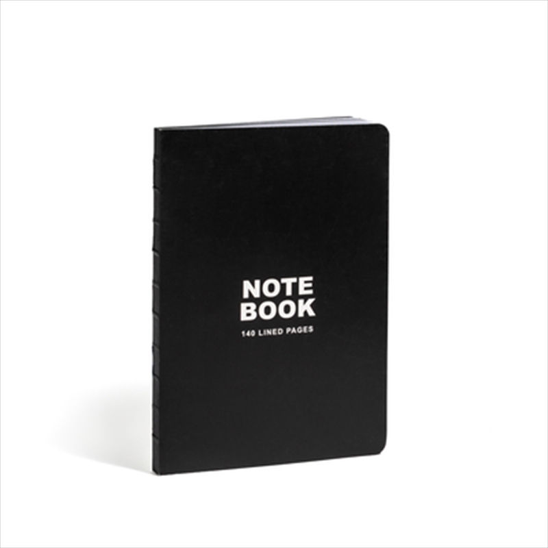 Black A5 Notebook/Product Detail/Stationery