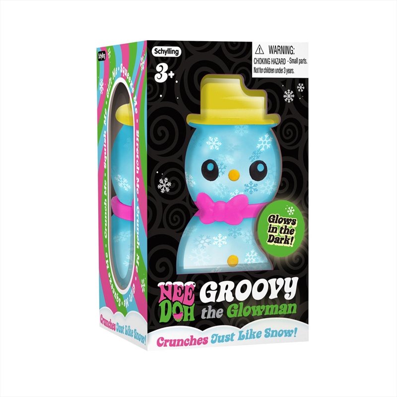 Schylling - Groovy the Glowman Nee Doh 2024 (SENT AT RANDOM)/Product Detail/Toys