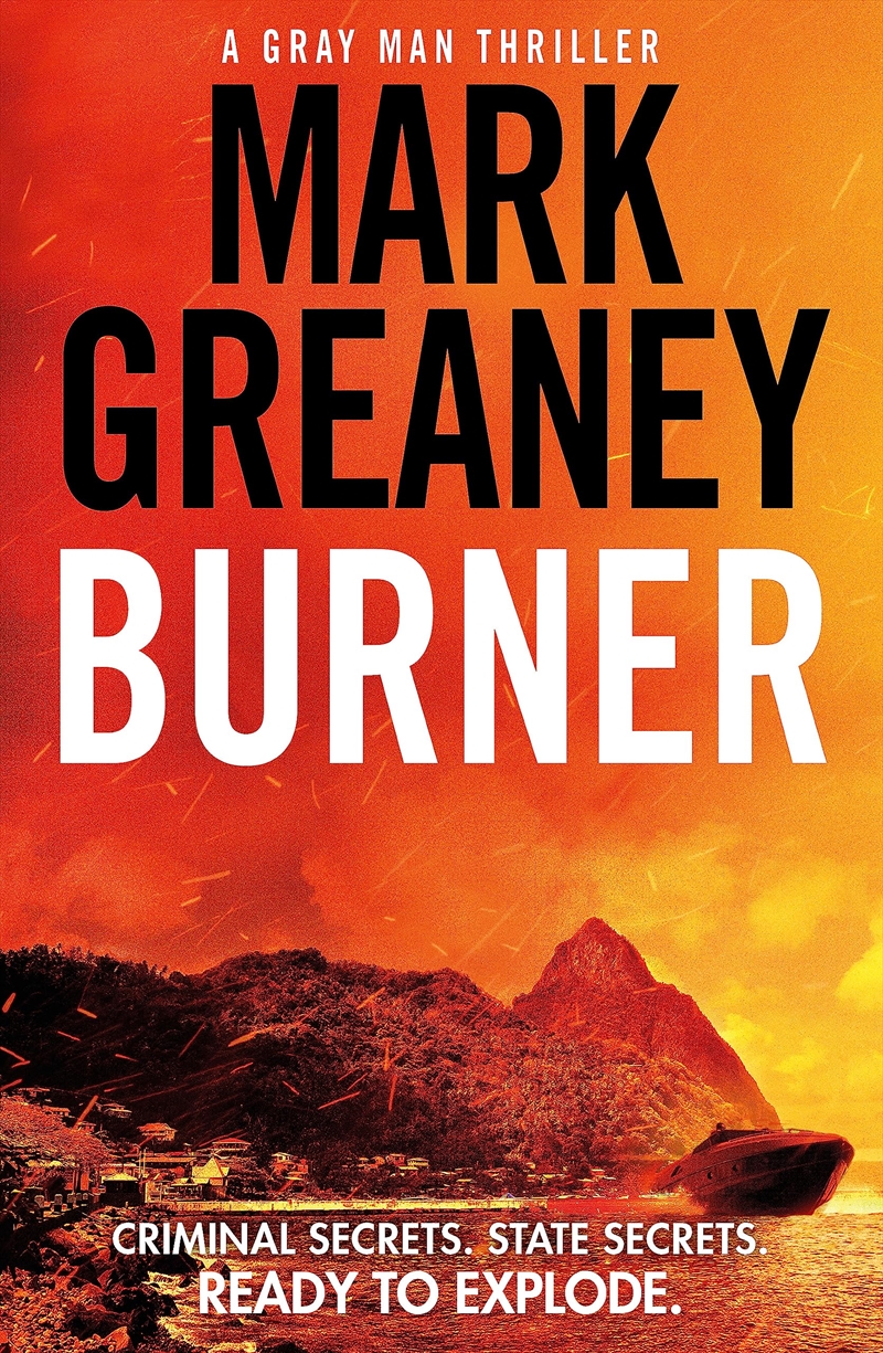 Burner Paperback Mark Greaney/Product Detail/Crime & Mystery Fiction