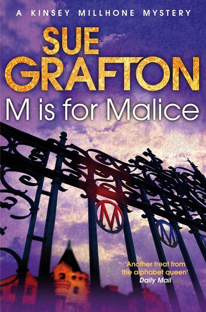 M is for Malice (Kinsey Millhone Alphabet series)/Product Detail/Crime & Mystery Fiction